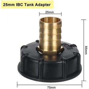 GreenZech (25mm) 3/4 Inch 1 Tank Adapter Ball Valve Thread Cap Garden Hose Connector GreenZech (25mm) 3/4 Inch 1 Tank Adapter Ball Valve Thread Cap Garden Hose Connector