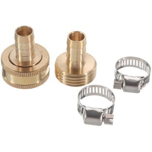 GreenZech 1/2 '' NPT Brass Male Female Connector Garden Hose Repair Quick Connect Water Pi GreenZech 1/2 '' NPT Brass Male Female Connector Garden Hose Repair Quick Connect Water Pi