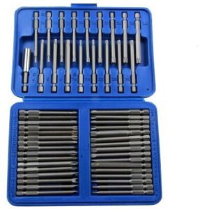 US PRO 50pc Extra Long Security Bit Set, Torx, Tamper, Hex, Spline 1374 US PRO 50pc Extra Long Security Bit Set, Torx, Tamper, Hex, Spline 1374