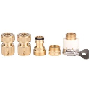 GreenZech (1 x 1/4 Connector + 1 x Nozzle Adapter) High Pressure Brass Washer Misting Spra GreenZech (1 x 1/4 Connector + 1 x Nozzle Adapter) High Pressure Brass Washer Misting Spra