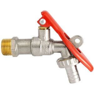 GreenZech 1/2" Outdoor Faucet Garden Bock Tap Brass Water for Home Connectors Tank Adapter GreenZech 1/2" Outdoor Faucet Garden Bock Tap Brass Water for Home Connectors Tank Adapter