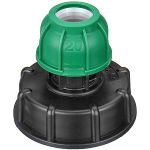 GreenZech (25cm) Tank Drain Adapter Thread Outlet Tap Water Connector Replacement Green PP GreenZech (25cm) Tank Drain Adapter Thread Outlet Tap Water Connector Replacement Green PP