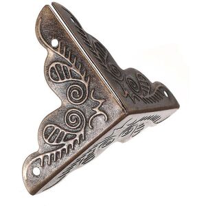 GreenZech (Black) 30Pcs Elegant Decorative Corner Protectors Brackets Edge Cover Rattan Pa GreenZech (Black) 30Pcs Elegant Decorative Corner Protectors Brackets Edge Cover Rattan Pa