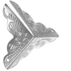 GreenZech (Silver) 30Pcs Elegant Decorative Corner Protectors Brackets Edge Cover Rattan P GreenZech (Silver) 30Pcs Elegant Decorative Corner Protectors Brackets Edge Cover Rattan P