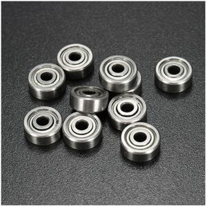 GreenZech 10pcs 3x8x4mm Ball Bearings Miniature Double Shielded Ball Bearing GreenZech 10pcs 3x8x4mm Ball Bearings Miniature Double Shielded Ball Bearing