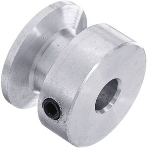 GreenZech (4mm) 20MM Single Groove Pulley 4/5/6/8/10MM Fixed Bore Pulley Wheel for Motor S GreenZech (4mm) 20MM Single Groove Pulley 4/5/6/8/10MM Fixed Bore Pulley Wheel for Motor S