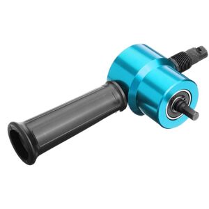 GreenZech (Blue) Double Headed Sheet Metal Cutting Nibbler Drill Attachment Metal Cutter T GreenZech (Blue) Double Headed Sheet Metal Cutting Nibbler Drill Attachment Metal Cutter T