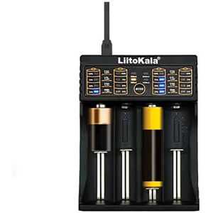 GreenZech Micro USB DC 5V 4 Slots Battery Charger support 18650/26650/16340/14500 GreenZech Micro USB DC 5V 4 Slots Battery Charger support 18650/26650/16340/14500