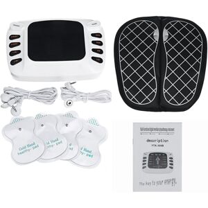 GreenZech (EU Plug, Foot Massager Model) Electric Full Body Pulse Tens Acupuncture Therapy GreenZech (EU Plug, Foot Massager Model) Electric Full Body Pulse Tens Acupuncture Therapy