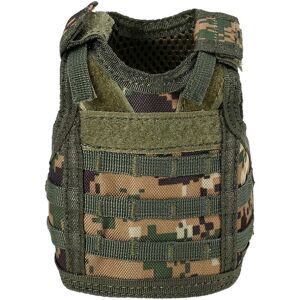 GreenZech (#4) Tactical Beer Vest Military Molle Mini Miniature Beverage Bottle Can Cooler GreenZech (#4) Tactical Beer Vest Military Molle Mini Miniature Beverage Bottle Can Cooler