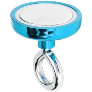 GreenZech (Blue) 48mm 90kg Neodymium Recovery Magnet Metal Detector Claw Hook Red/Yellow/B GreenZech (Blue) 48mm 90kg Neodymium Recovery Magnet Metal Detector Claw Hook Red/Yellow/B