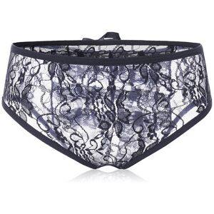 GreenZech (Black, S) Women Sexy Lace Overlays Ruffle Back Low Waist Panties GreenZech (Black, S) Women Sexy Lace Overlays Ruffle Back Low Waist Panties