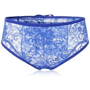 GreenZech (Blue, 3XL) Women Sexy Lace Overlays Ruffle Back Low Waist Panties GreenZech (Blue, 3XL) Women Sexy Lace Overlays Ruffle Back Low Waist Panties