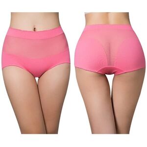 GreenZech (WaterMelon Red, 2XL) Translucent Mesh High Waist Breathable Panties GreenZech (WaterMelon Red, 2XL) Translucent Mesh High Waist Breathable Panties