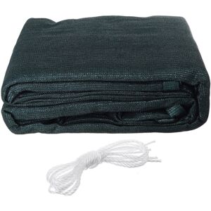 GreenZech (Dark Green) Sun Shade Sail 3.66*3.66M Waterproof UV-proof Shade Net for Garden GreenZech (Dark Green) Sun Shade Sail 3.66*3.66M Waterproof UV-proof Shade Net for Garden