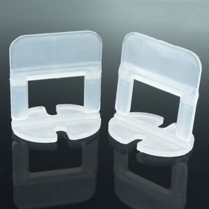 GreenZech (1mm) 100Pcs 1.0/1.5/2.0/3.0mm Tile Leveling System Spacer Clips Floor Wall Tili GreenZech (1mm) 100Pcs 1.0/1.5/2.0/3.0mm Tile Leveling System Spacer Clips Floor Wall Tili