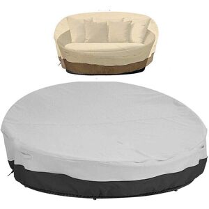 GreenZech (Beige, 223* (41-90) cm) Patio Sofa Bed Dust Covers Durable Water Resistant Outd GreenZech (Beige, 223* (41-90) cm) Patio Sofa Bed Dust Covers Durable Water Resistant Outd