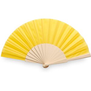 eBuyGB (Yellow, Pack of 10) Wooden Handheld Hand Fan Wedding Guest Accessory Favour Sum eBuyGB (Yellow, Pack of 10) Wooden Handheld Hand Fan Wedding Guest Accessory Favour Sum