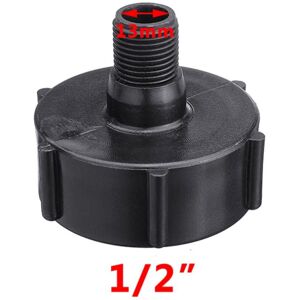 GreenZech (A - 1/2") 1000L IBE Tote Tank Drain Adapter Coarse Thread Garden Hose Adapter GreenZech (A - 1/2") 1000L IBE Tote Tank Drain Adapter Coarse Thread Garden Hose Adapter