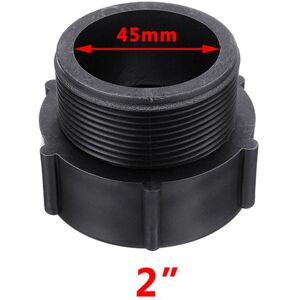 GreenZech (D - 2") 1000L IBE Tote Tank Drain Adapter Coarse Thread Garden Hose Adapter GreenZech (D - 2") 1000L IBE Tote Tank Drain Adapter Coarse Thread Garden Hose Adapter