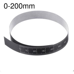 GreenZech (200mm) 0-100/150/200/300mm Self Adhesive Metric Black Ruler Tape for Digital Ca GreenZech (200mm) 0-100/150/200/300mm Self Adhesive Metric Black Ruler Tape for Digital Ca
