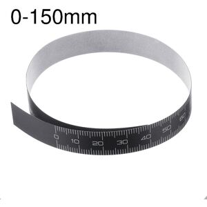 GreenZech (150mm) 0-100/150/200/300mm Self Adhesive Metric Black Ruler Tape for Digital Ca GreenZech (150mm) 0-100/150/200/300mm Self Adhesive Metric Black Ruler Tape for Digital Ca