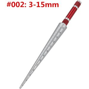 GreenZech 1-45mm Cone Feeler Taper Aperture Gauge Steel Round Hole Tapered Ruler GreenZech 1-45mm Cone Feeler Taper Aperture Gauge Steel Round Hole Tapered Ruler