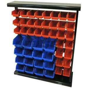 Storage Bins Rack 47 Plastic Tools Box Organiser Workshop Shed (Neilsen CT0781) Storage Bins Rack 47 Plastic Tools Box Organiser Workshop Shed (Neilsen CT0781)