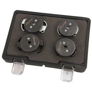 Neilsen Adjustable Oil Filter Wrench Set 4pc Small & Large, Left & Right Handed (CT4625) Neilsen Adjustable Oil Filter Wrench Set 4pc Small & Large, Left & Right Handed (CT4625)