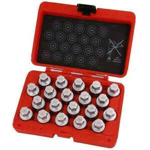 Vauxhall Opel GM Locking Wheel Nut Socket Set 20pc (Genuine Neilsen CT4766) Vauxhall Opel GM Locking Wheel Nut Socket Set 20pc (Genuine Neilsen CT4766)