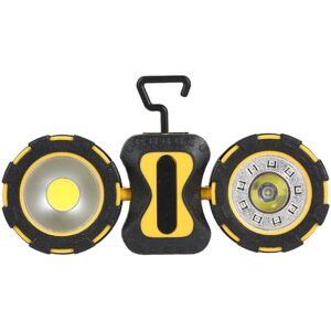 GreenZech Multi-function Work LED Light Double Lights Portable Mini Lamp with Hanging Hook GreenZech Multi-function Work LED Light Double Lights Portable Mini Lamp with Hanging Hook