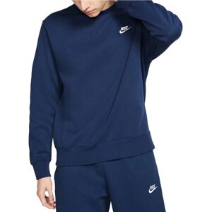 (Navy, M) Nike Mens Sportswear Crewneck Tracksuit Set Clubfleece (Navy, M) Nike Mens Sportswear Crewneck Tracksuit Set Clubfleece