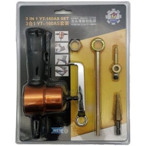 GreenZech (6pcs) Double Headed Sheet Metal Nibbler Cutter Drill Attachment Nibbler for 360 GreenZech (6pcs) Double Headed Sheet Metal Nibbler Cutter Drill Attachment Nibbler for 360