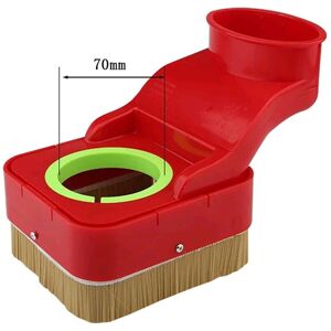 GreenZech (70mm) 70/75/80/85/90/100mm CNC Dust Cover Brush Spindle wood working Engraving GreenZech (70mm) 70/75/80/85/90/100mm CNC Dust Cover Brush Spindle wood working Engraving