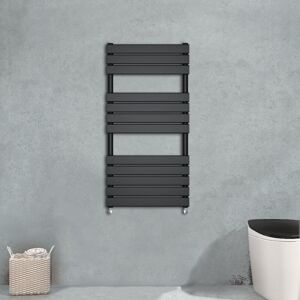 (1200x600mm) WarmeHaus Flat Panel Anthracite Bathroom Heated Towel Rail Ladder R (1200x600mm) WarmeHaus Flat Panel Anthracite Bathroom Heated Towel Rail Ladder R