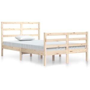 (brown, 120 x 200 cm) vidaXL Solid Wood Pine Bed Frame Wooden Bedstead Bed Base (brown, 120 x 200 cm) vidaXL Solid Wood Pine Bed Frame Wooden Bedstead Bed Base