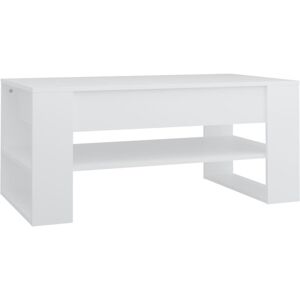 (white) vidaXL Coffee Table Engineered Wood Centre Side Table Furniture Multi Co (white) vidaXL Coffee Table Engineered Wood Centre Side Table Furniture Multi Co