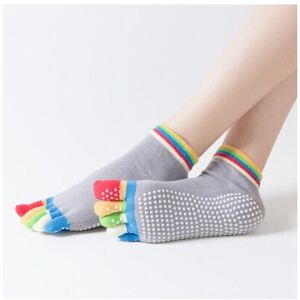 GreenZech Model Grey Anti Slip Yoga Socks - Yoga Socks GreenZech Model Grey Anti Slip Yoga Socks - Yoga Socks