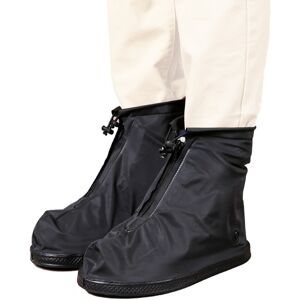 GreenZech (Black, M) Waterproof Shoe Cover Durable Water-resistant Skidproof GreenZech (Black, M) Waterproof Shoe Cover Durable Water-resistant Skidproof