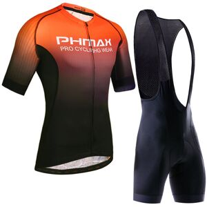 GreenZech (Black Orange, Bib) Cycling Clothing Set Breathable Anti-UV Bicycle Wear Short S GreenZech (Black Orange, Bib) Cycling Clothing Set Breathable Anti-UV Bicycle Wear Short S