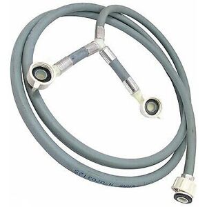 Universal 2.5m Dual Inlet Water Hose with Y-Split for Ariston/Beko Washing Machi Universal 2.5m Dual Inlet Water Hose with Y-Split for Ariston/Beko Washing Machi