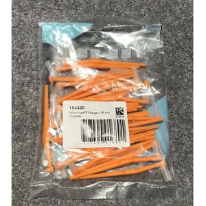 TePe Angle Orange Size 1 - 0.45mm Interdental Brush - 1 Pack of 25 Brushes TePe Angle Orange Size 1 - 0.45mm Interdental Brush - 1 Pack of 25 Brushes