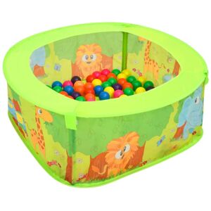 vidaXL Ball Pool with 300 Balls - Kids Play Toy 75x75x32cm vidaXL Ball Pool with 300 Balls - Kids Play Toy 75x75x32cm
