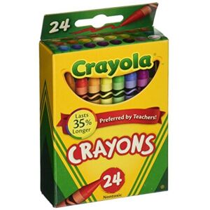 Crayola Crayons 24 Count, 6 Pack (52-0024-6) Crayola Crayons 24 Count, 6 Pack (52-0024-6)