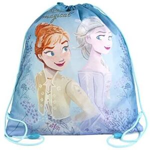 Disney Frozen 2 Anna & Elsa""Nature Is Magical"" Drawstring Girl's Bag Disney Frozen 2 Anna & Elsa""Nature Is Magical"" Drawstring Girl's Bag