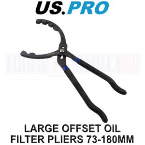 US PRO Tools Large Capacity Offset Oil Filter Pliers 73-180mm 3470 US PRO Tools Large Capacity Offset Oil Filter Pliers 73-180mm 3470