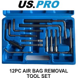 US PRO Tools 12pc Automotive Air Bag, Airbag Removal Tool Set Kit 5048 US PRO Tools 12pc Automotive Air Bag, Airbag Removal Tool Set Kit 5048