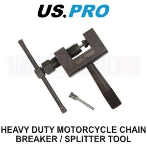 US PRO Tools Heavy Duty Motorcycle Chain Breaker / Splitter Tool 420 - 530 6842 US PRO Tools Heavy Duty Motorcycle Chain Breaker / Splitter Tool 420 - 530 6842