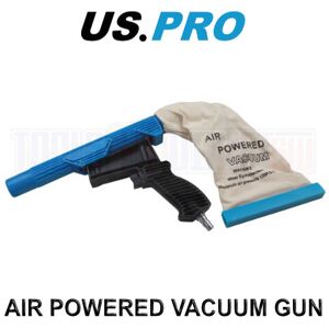 US PRO Tools Air Powered Light weight Vacuum Gun, 30mm Nozzle With Reusable Dust US PRO Tools Air Powered Light weight Vacuum Gun, 30mm Nozzle With Reusable Dust