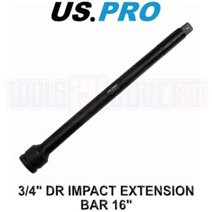 US PRO Tools 3/4" Drive Impact Extension Bar 16" Long 400mm Extra Long Reach 373 US PRO Tools 3/4" Drive Impact Extension Bar 16" Long 400mm Extra Long Reach 373